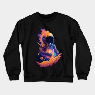 Cosmic Constellations - Connecting the Dots in Space Crewneck Sweatshirt